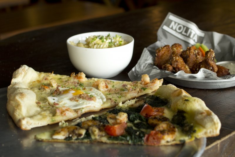 A sample of Nolita's New York-style pizza