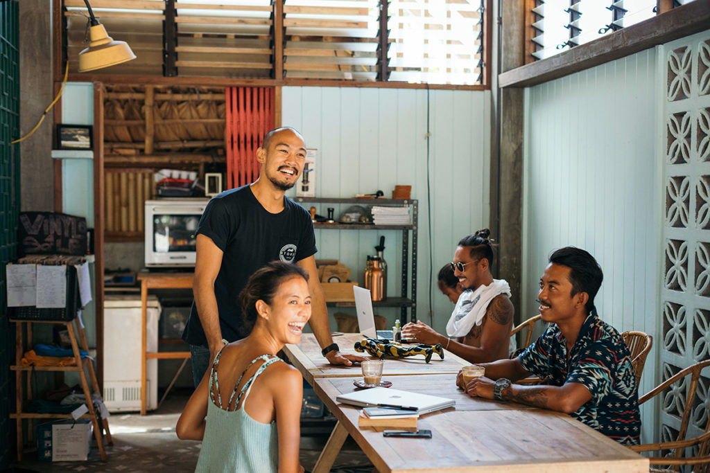 Kiddo Cosio and his La Union millennial workforce