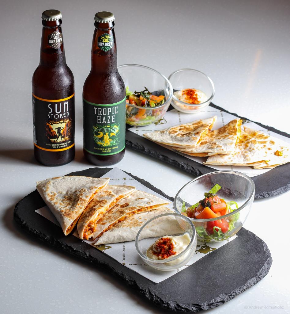 What's unique about Granville is that they offer local craft beer in their menu