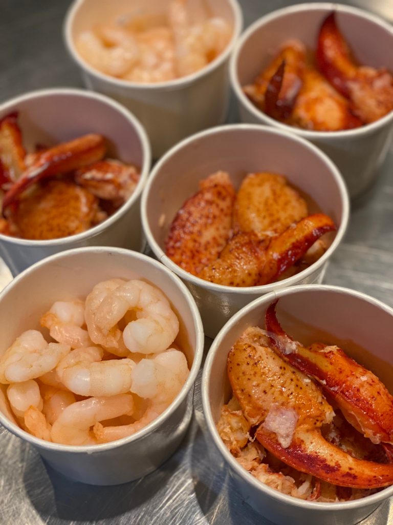 Their seafood packaging for deconstructed requests