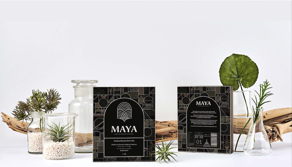 F&B branding: Maya Rice