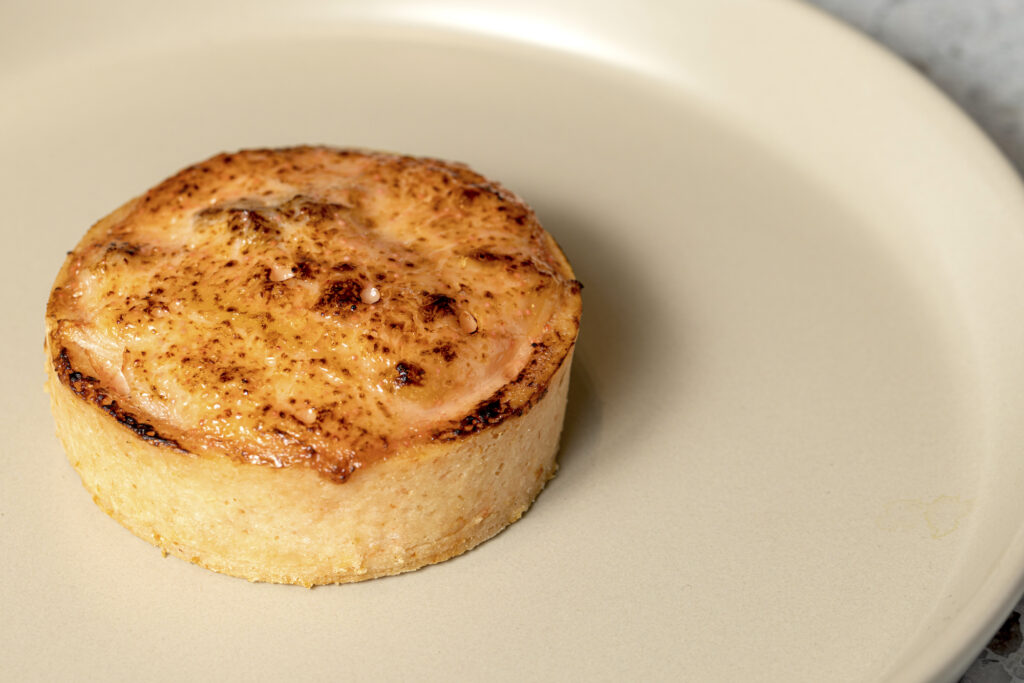Mentaiko tart