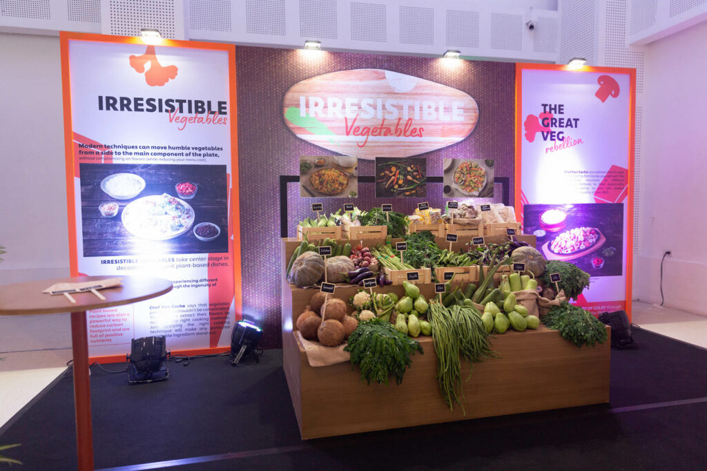 "Irresistible Vegetables" was one of the trends highlighted at the Unilever Food Solutions event