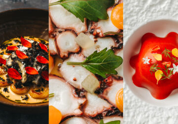 Sample of the Alegria lunch menu